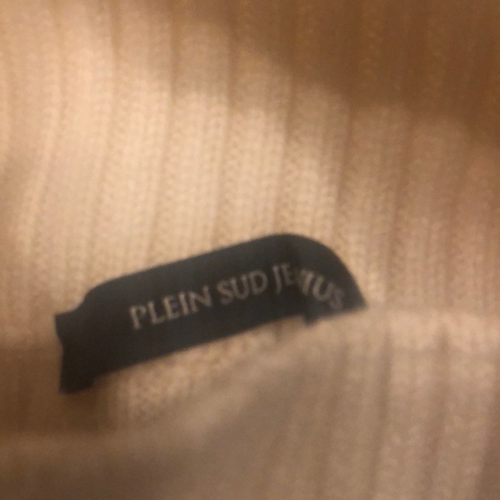 Plein Sud Fab French asymmetric sweater NWTs - Picture 5 of 6